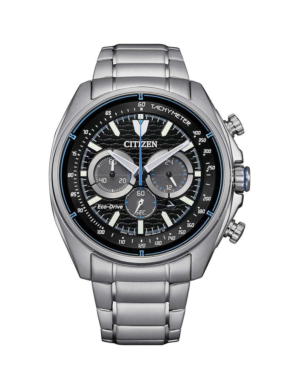 Reloj Eco Drive Ss Cronografo