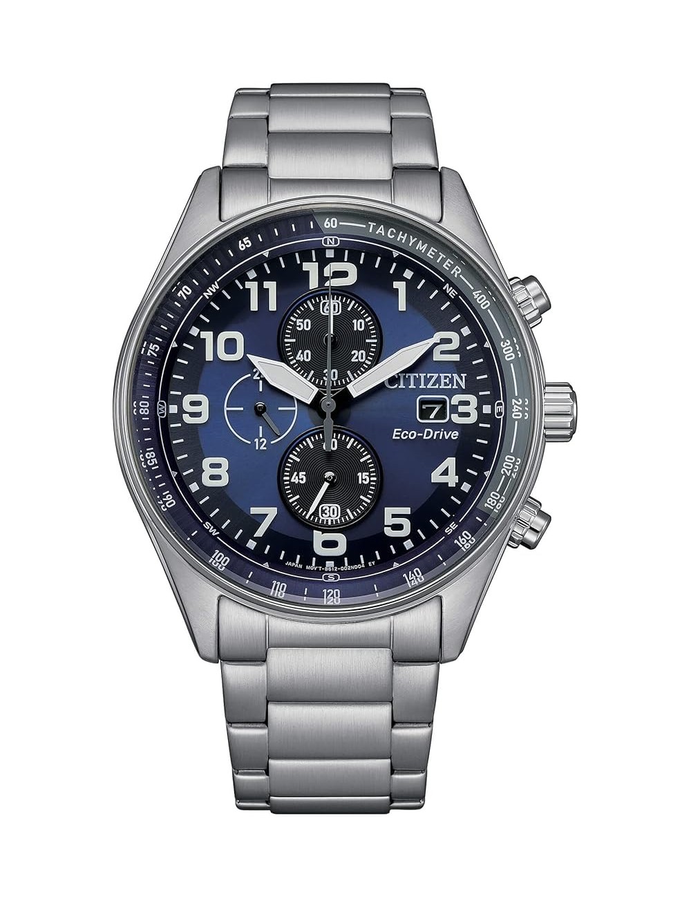 Reloj Eco-Drive Ss Cronografo