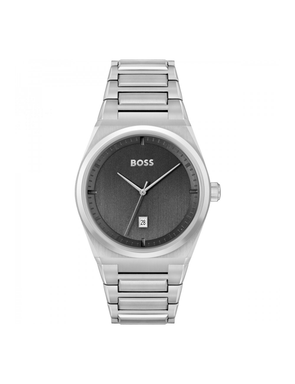 Reloj Acero Esf Gris Cadena Acero