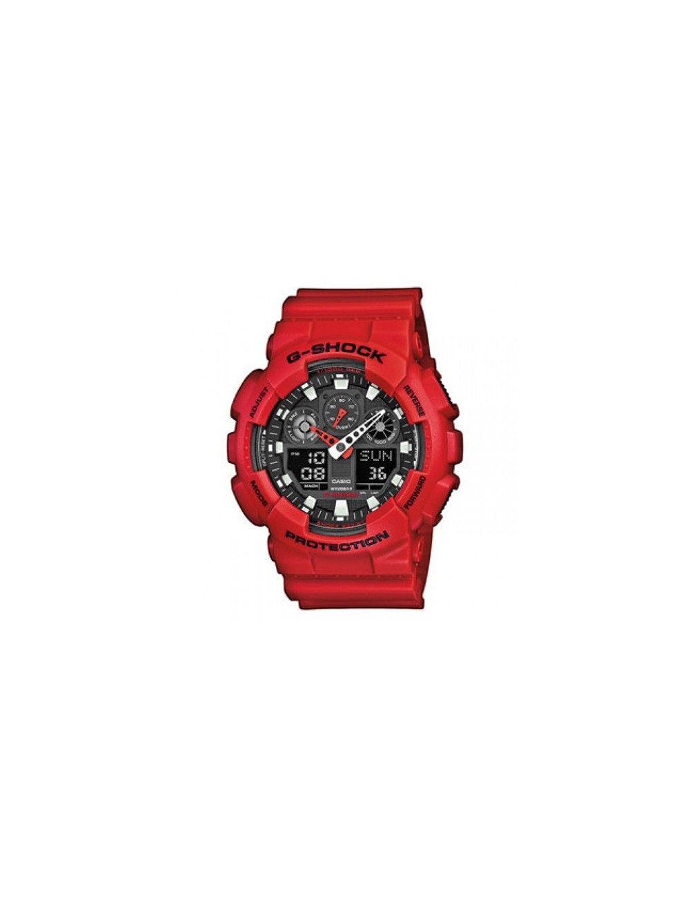 Casio Anadigi G-Shock  Caja&Cor-Roja