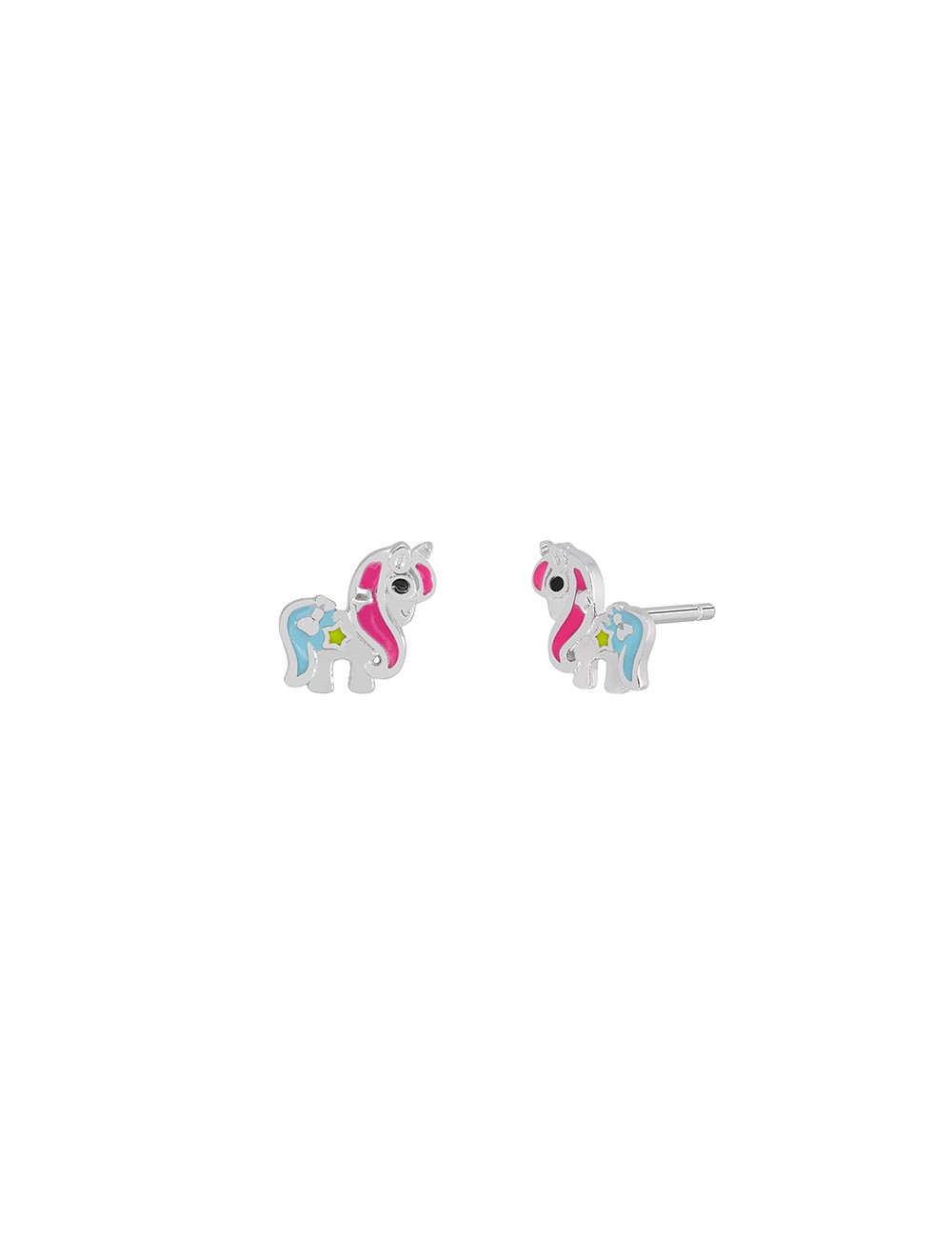 Marea Plata 925 Pendientes Girls Otoño