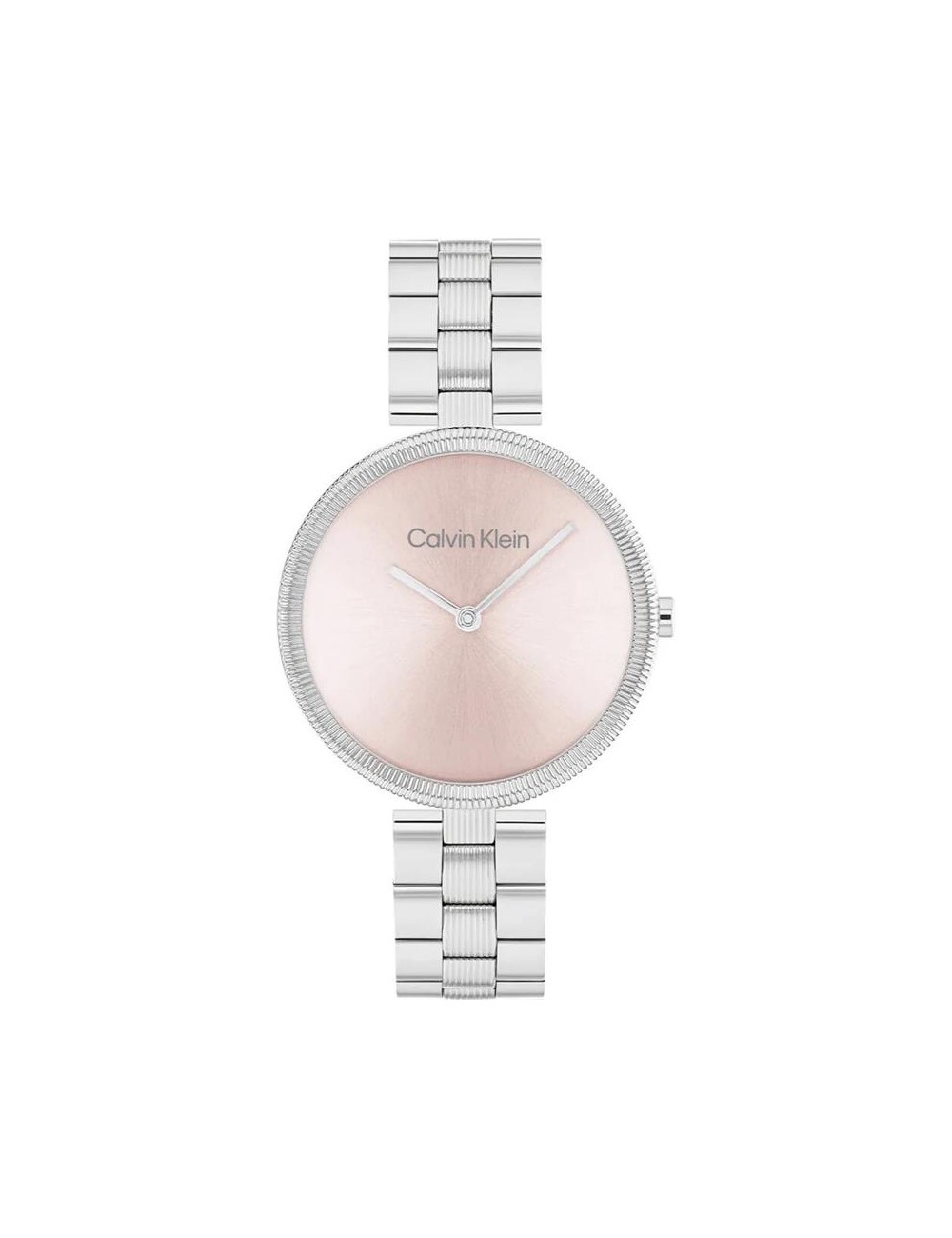 Reloj Sra Cadena Acero Esf Plateada