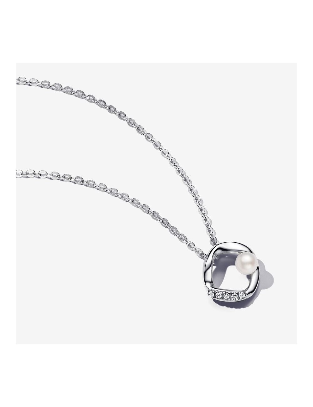Collar Perla Plata