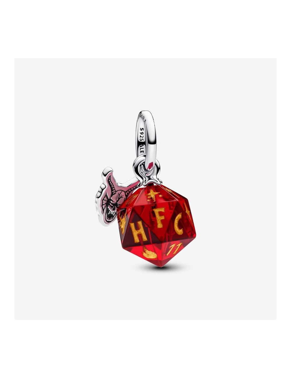 Colgante Stranger Things Murano Rojo