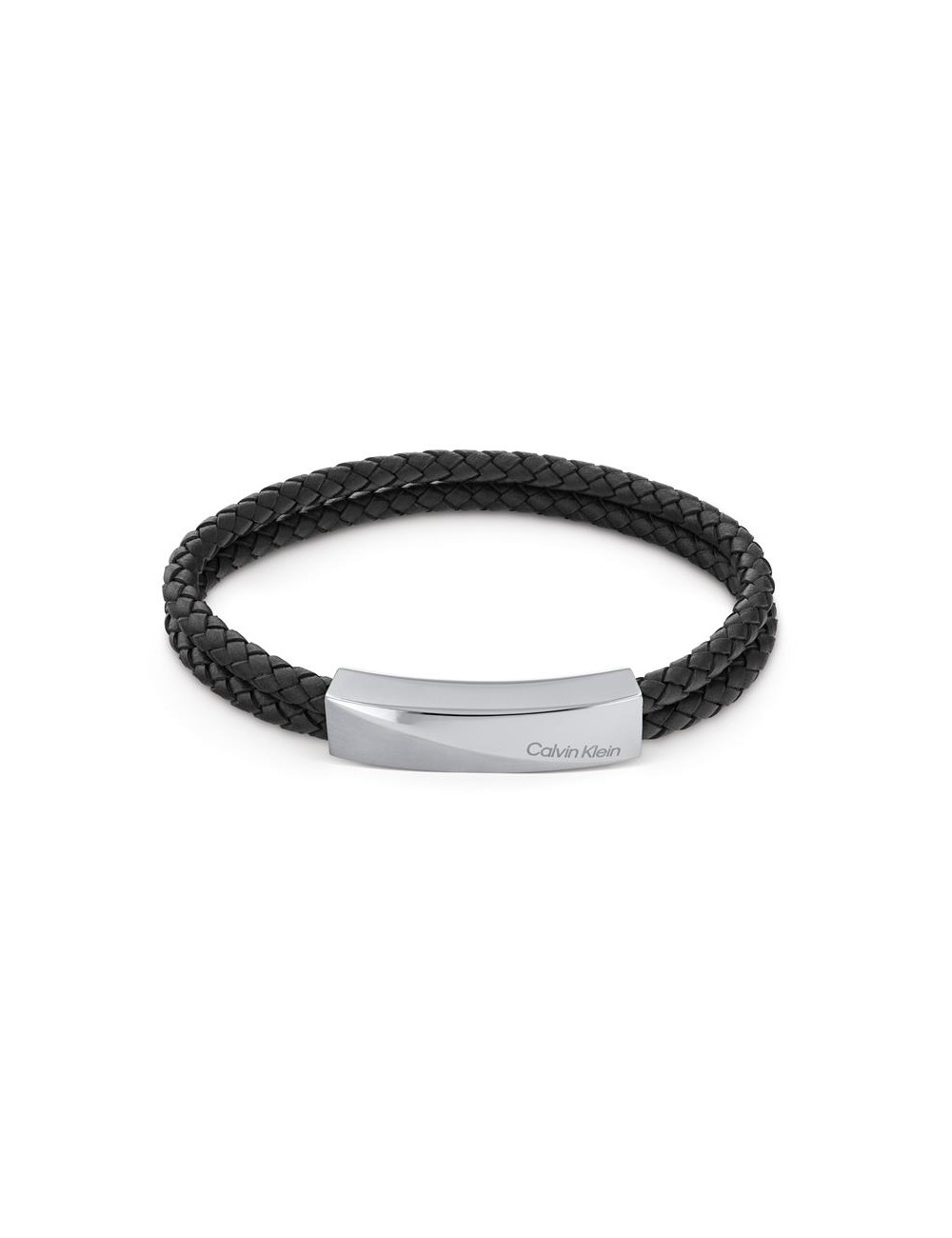 Pulsera Cab. Doble Trenza Acero