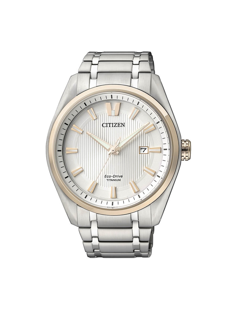 Citizen Eco-Drive Esf. Blan Titanio Super