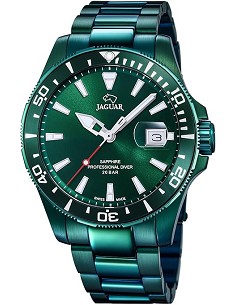 RELOJ SUIZO DE HOMBRE JAGUAR PRO DIVER VERDE J988/1