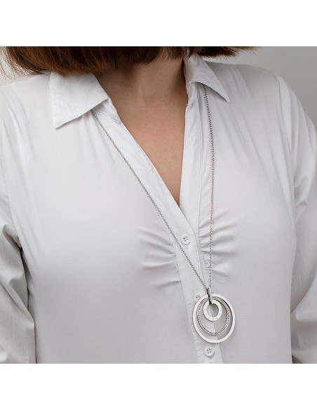 Collar Lotus Style Urban Woman Ls2090-1/1 Acero, Mujer