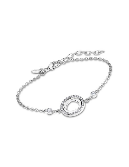 Pulsera Para Mujer Círculo con Circonitas Lotus Style