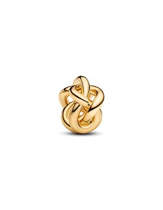 Infinity Knot 14K Gold-Plated Charm