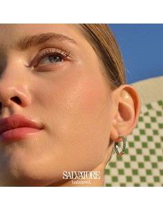 Pendientes Plata Rodio Aros Circonitas Paraiba 2