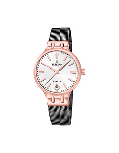 Reloj Festina Esfera Nacarada con Caja Rosé