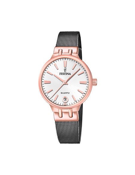 Reloj Festina Esfera Nacarada con Caja Rosé