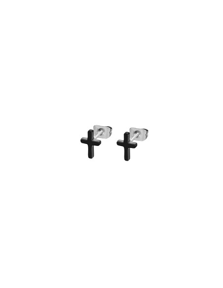 Pendientes Cruz Lotus Style Ls2227-4/1 Acero Inoxidable 316L, Hombre