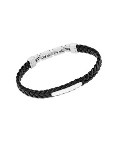 Pulsera Lotus Style Men In Black Ls2385-2/1 Acero Inoxidable 316L, Hombre