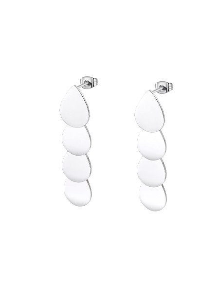 Pendientes Largos Para Mujer Lotus Style Acero Ls2422/4/1