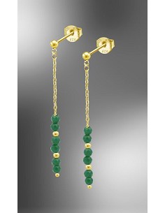 Lotus Silver Pendiente Sra. Caden. Bolitas