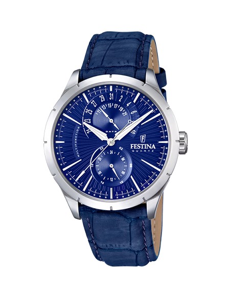 Reloj de Hombre Festina Retro F16573/7 con Esfera Azul