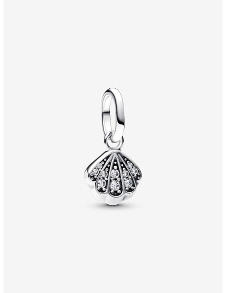 Charm Mini Colgante Concha Brillante