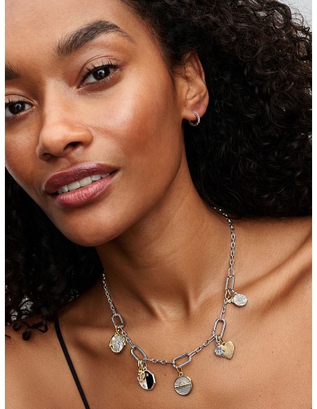 Charm Mini Colgante Concha Brillante