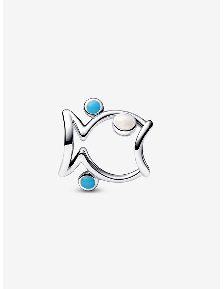 Charm Pez En Filigrana