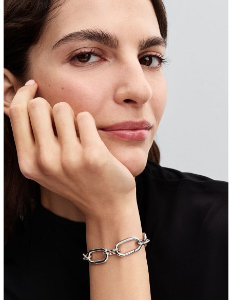 Pulsera Eslabones Link Anchos Pandora Me