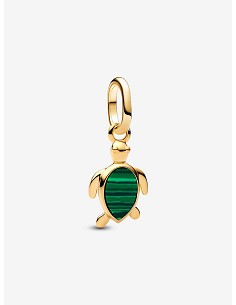 Charm Mini Colgante Tortuga Verde