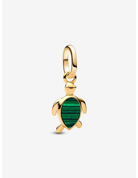 Charm Mini Colgante Tortuga Verde