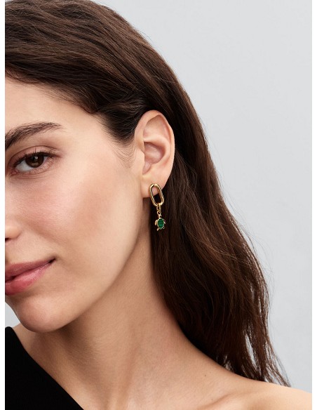 Charm Mini Colgante Tortuga Verde