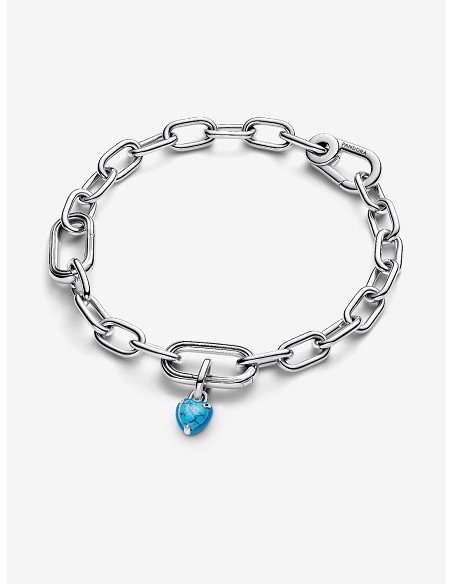 Charm Mini Colgante Corazón Color Turquesa