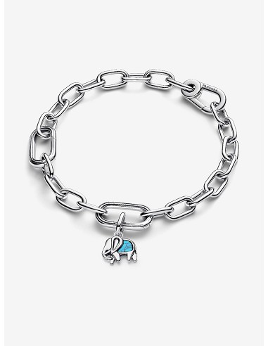 Charm Mini Colgante Elefante Azul Turquesa