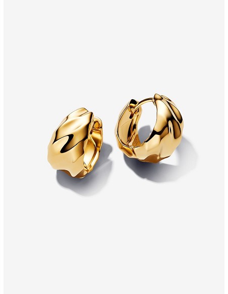 Pendientes de Aro Ondulados