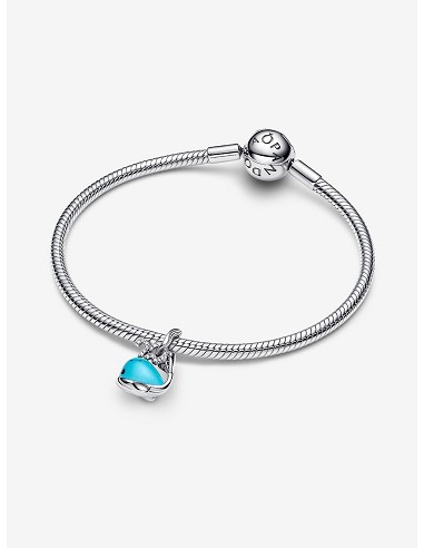 Charm Colgante Ballena Color Turquesa