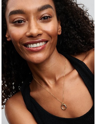 Collar En Dos Tonos de Forma Orgánica