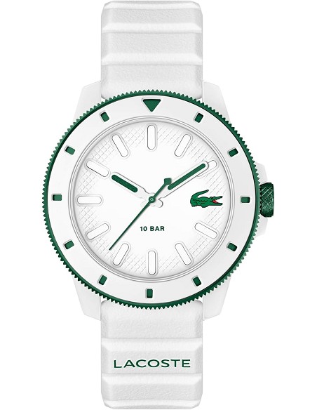 Reloj Lacoste Hombre Esfera Blanca y Verde 2011415
