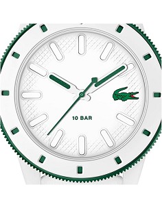 Reloj Lacoste Hombre Esfera Blanca y Verde 2011415 2
