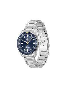 Reloj Lacoste Hombre Boston Acero Esfera Azul 2011424 2