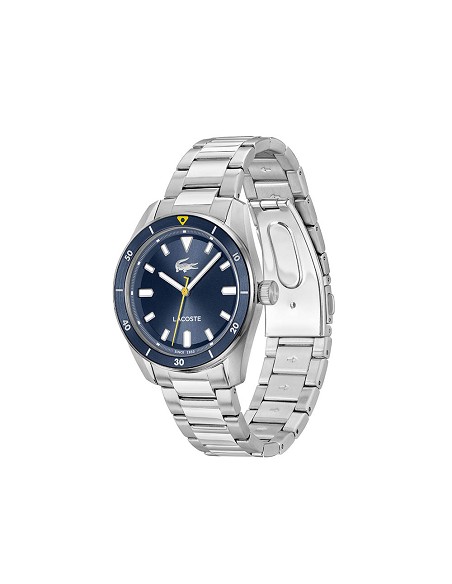 Reloj Lacoste Hombre Boston Acero Esfera Azul 2011424