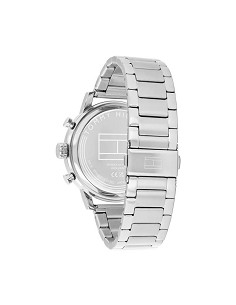 Reloj Tommy Hilfiger Rocky Plateado y Azul Multifunción Hombre 1792179 2