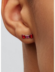 Pendientes de Botón Lazo Blancanieves de Disney 2