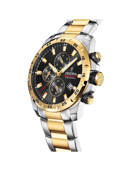 Festina Caballero Crono Esfera Negra