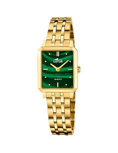 Reloj de Mujer 19009/3 Old Money En Acero Dorado con Pulsera de Acero de Regalo