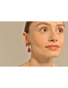 Pendientes Plata Chapa. Circo. Tsavorita 2