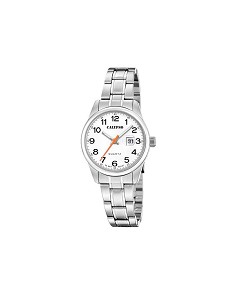 Reloj Calypso Basic Plateado Analógico Mujer K5873/1
