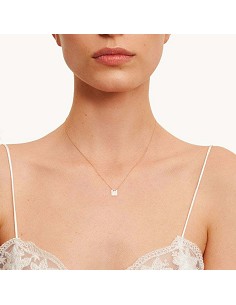 Colgante Psada Oro Chapa Cuadrada 2