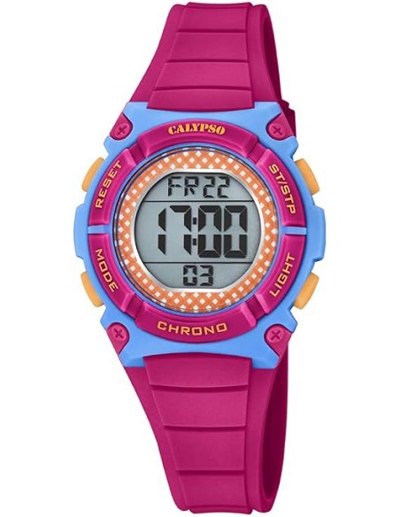 Reloj Calypso Niña digital K5756 Fucsia