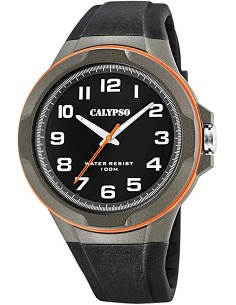 RELOJ CALYPSO STREET STYLE K5781/4 NEGRO CORREA DE CAUCHO, HOMBRE