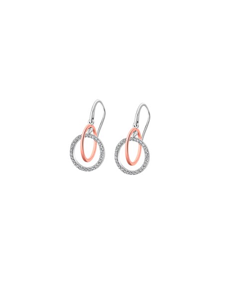 Lotus Silver Pendiente Sra  Aros  Unidos