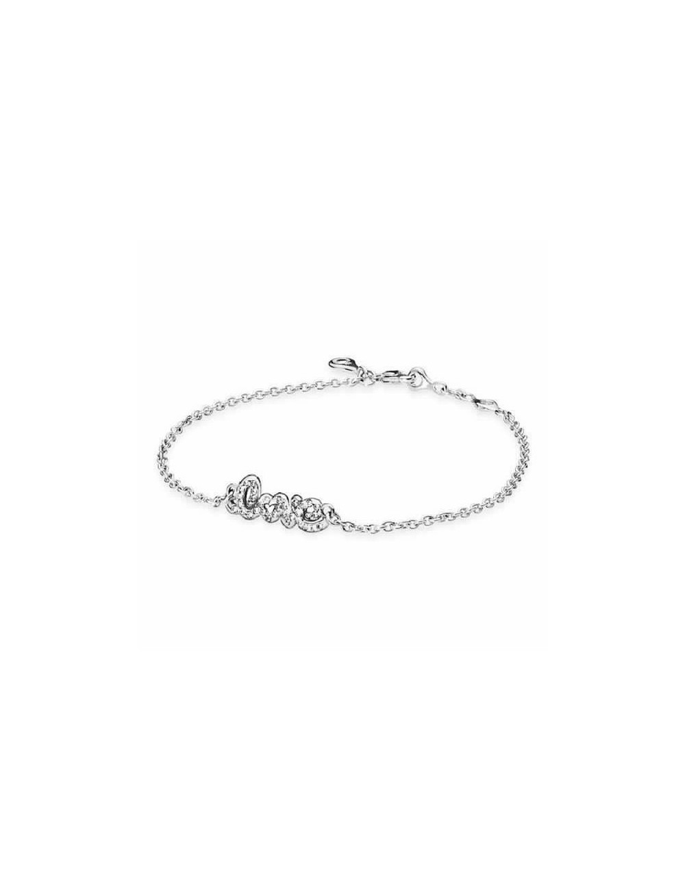 Pulsera Plata Circo. Love